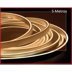 Tira neón 4000k 24v 6w metro 5 metros