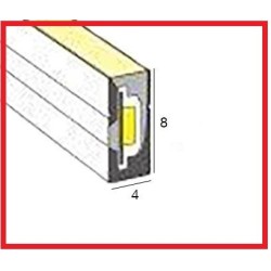 Tira neón 3000k 24v 6w metro 1 metros