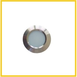 FOCO LED ENCASTRE Ø55 3W IP20 INOX