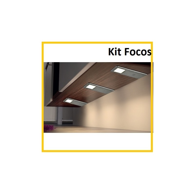 KIT FOCOS LED