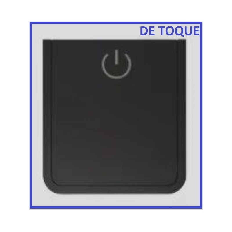 SENSOR INALAMBRICO TOUCH+DIMMER+MEMO 12V/24V NEGRO