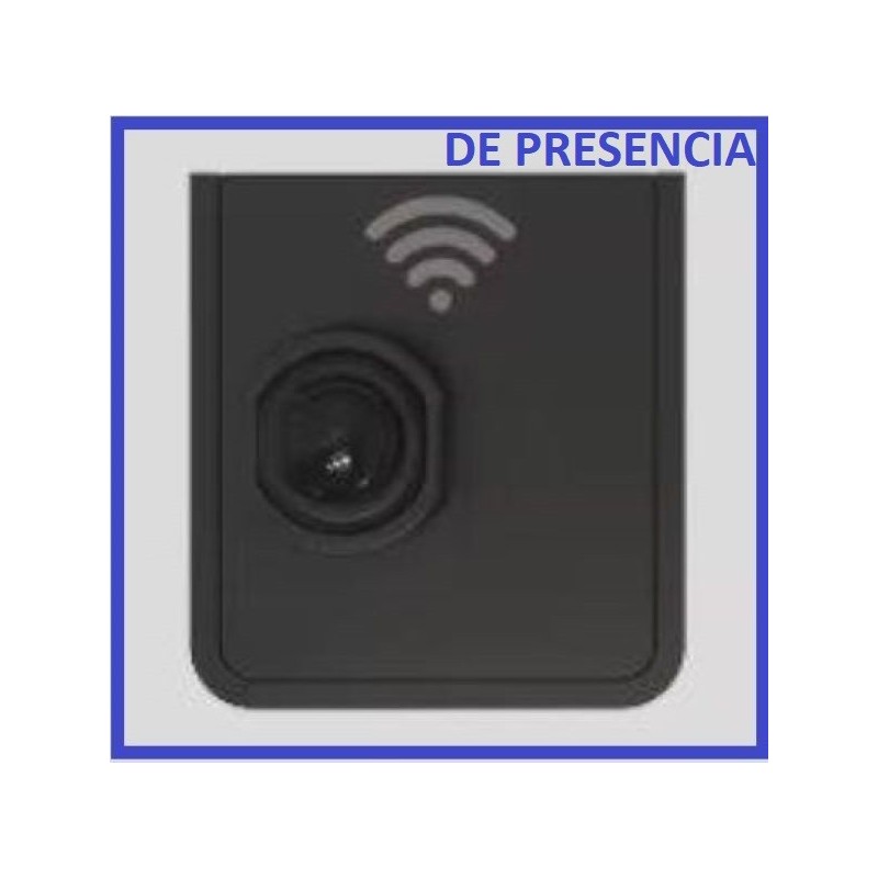 SENSOR INALAMBRICO DE PRESENCIA 12/24V NEGRO