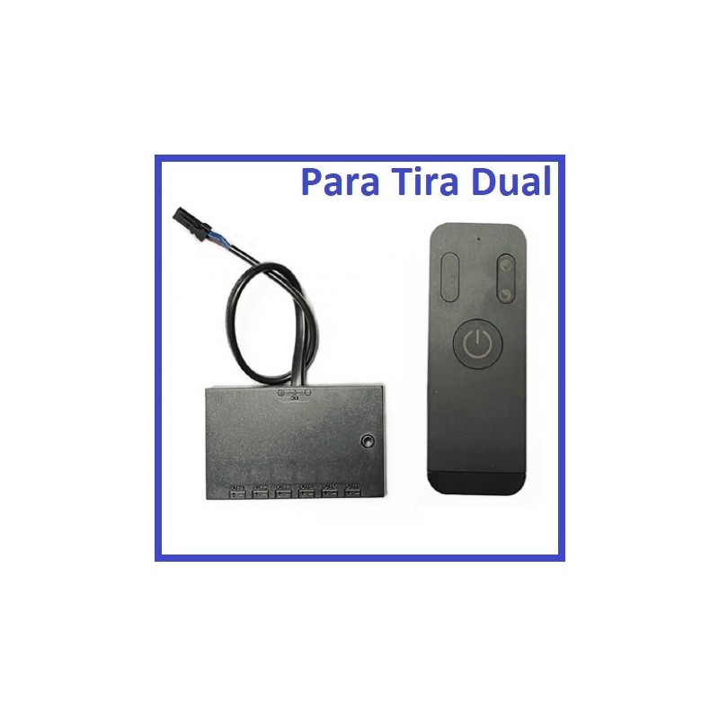 CONTROL REMOTO Y RECEP.INALAMBRICO DUAL