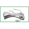 Cable 2 metros macho + soldar