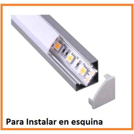 MODULO DE ESQUINA 1 240LDS MTR. 24V 14W METRO