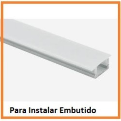 MODULO DE EMBUTIR C/PESTAÑA EN EL DIFUSOR  240LDS MTR. 24V 14W METRO