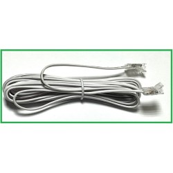 Cable 0,5 metros + conectores de clip para tira led  8mm