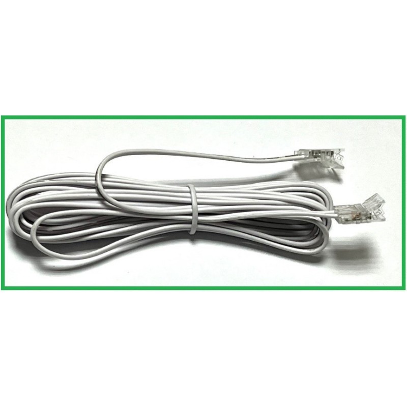 Cable 0,5 metros + conectores de clip para tira led  8mm