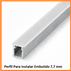 MODULO DE EMBUTIR MINIMALISTA  LDS MTR. 24V 10W METRO
