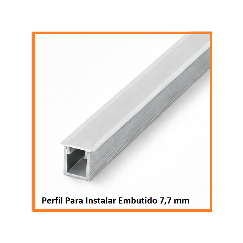 MODULO DE EMBUTIR MINIMALISTA  LDS MTR. 24V 10W METRO