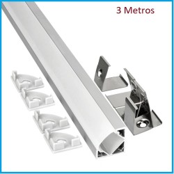 PERFIL ESQUINA 1 DE ALUMINIO 3 MTRS