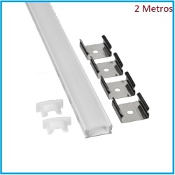 PERFIL SUPERFICIE DE ALUMINIO 2 MTRS