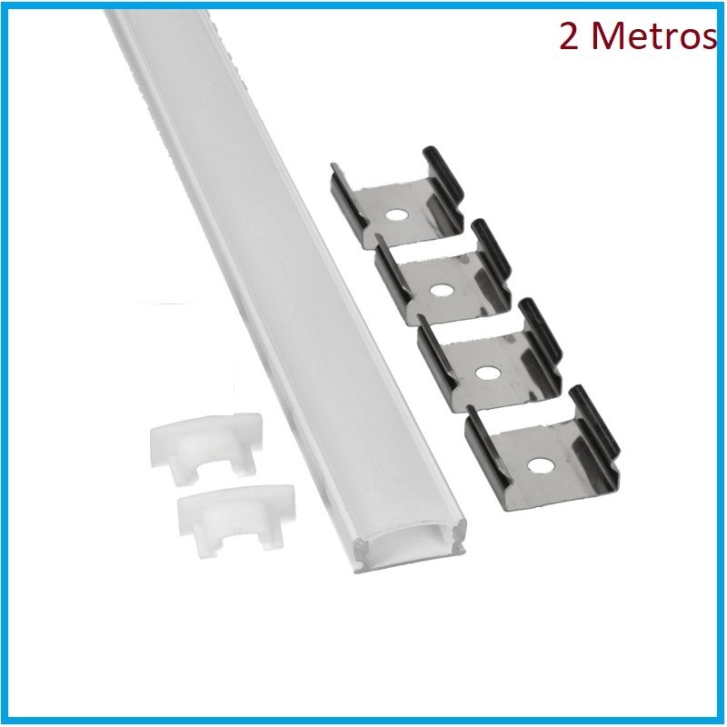 PERFIL SUPERFICIE DE ALUMINIO 2 MTRS