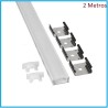PERFIL SUPERFICIE DE ALUMINIO 2 MTRS