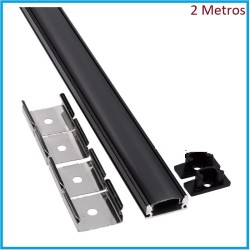 PERFIL SUPERFICIE DE ALUMINIO 2 MTRS