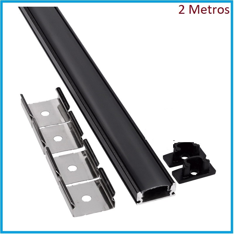 PERFIL SUPERFICIE DE ALUMINIO 2 MTRS