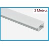 PERFIL EMBUTIR DE ALUMINIO C/PESTAÑA EN DIFUSOR 2MTRS