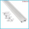 PERFIL EMBUTIR ALUMINIO 3 MTRS