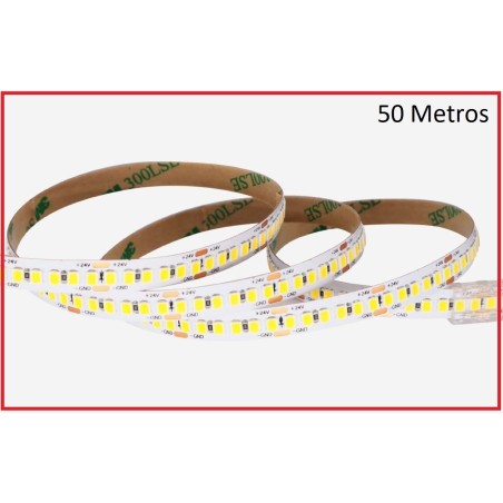 Tira led 3000K 240 leds metro SMD 2835 24v 14w metro 50 metros